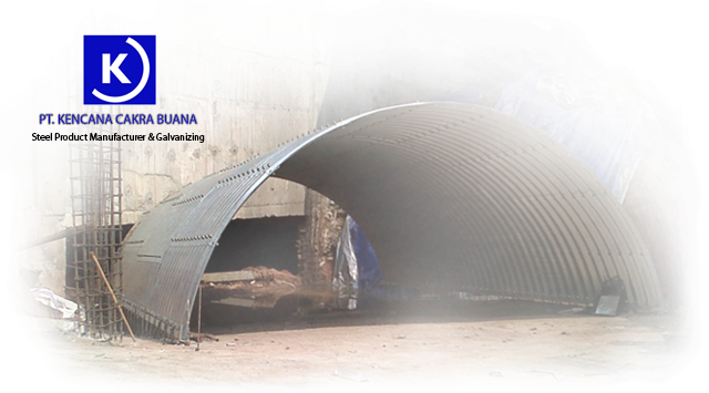 PT. Kencana Cakra Buana - Guardrail, Tiang Lampu, Penerangan Jalan Umum, Gorong-gorong Baja Berkualitas, Flexbeam Guardrail,Pipa Besi Bergelombang, Jembatan Baja, Corrugated Steel Pipe,baja,Tutup Conveyor